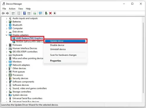 Device Manager > Network Adapters > Update Driver