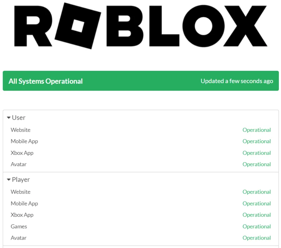 roblox server status