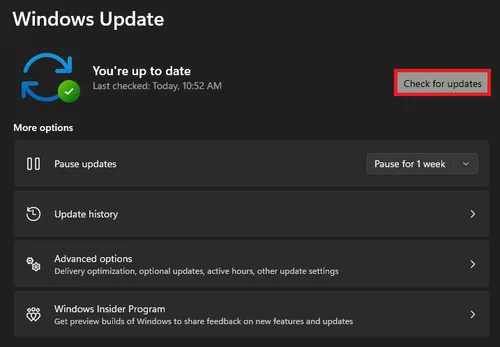 windows update