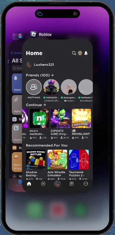close background apps