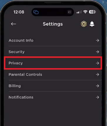 roblox privacy settings