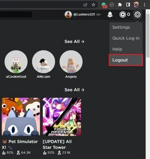 Roblox Account Login