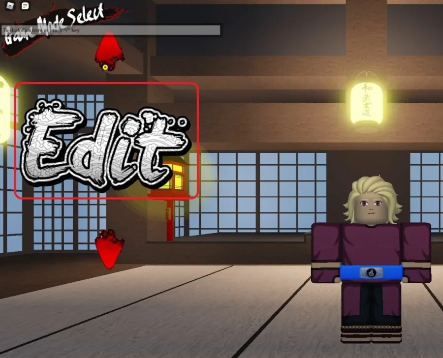Shindo Life > Edit
