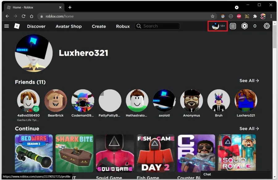 Roblox Account Login on your device