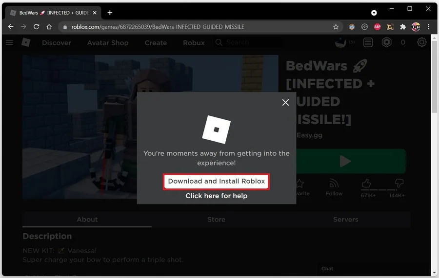 Download and Install Roblox