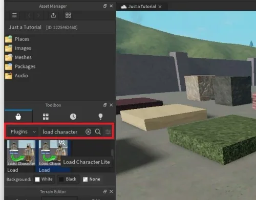 Load Character Lite plugin