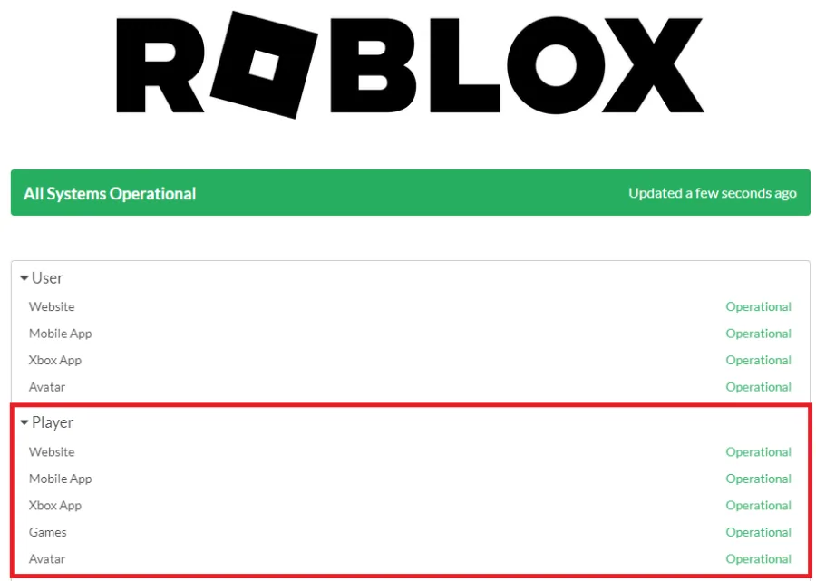 roblox server status check