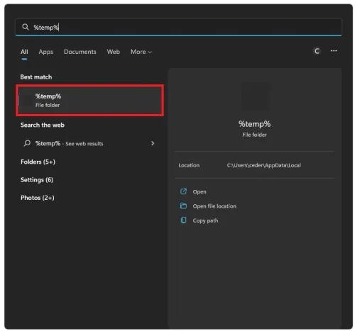 Delete Windows Temporary Files