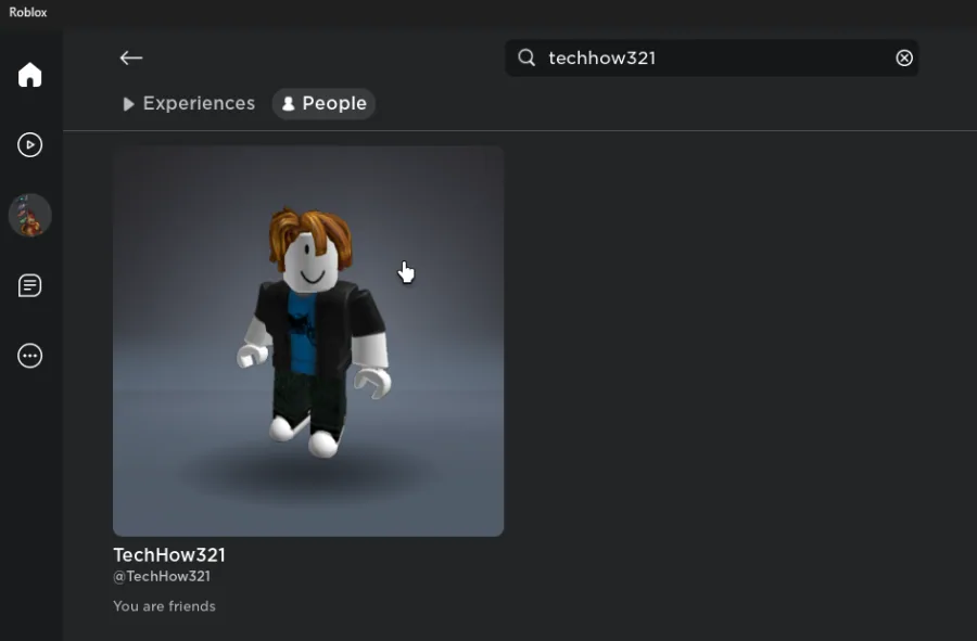 Add your second Roblox account