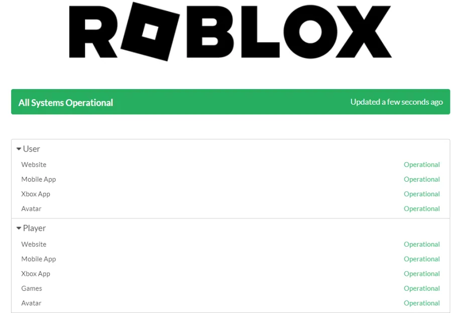 roblox server status check