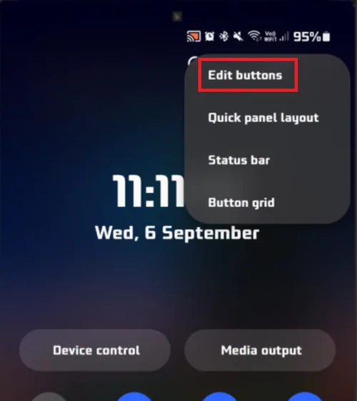 edit screen recording buttons