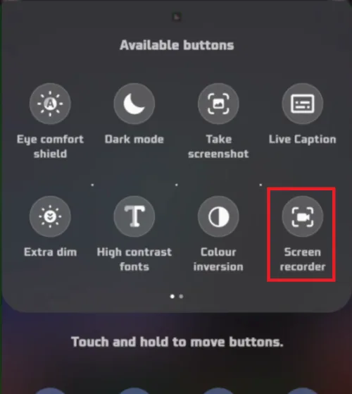 use screen recorder