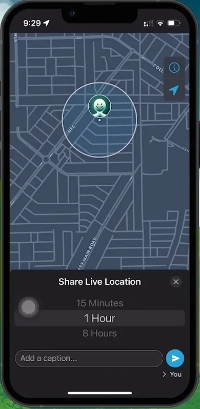 share live location