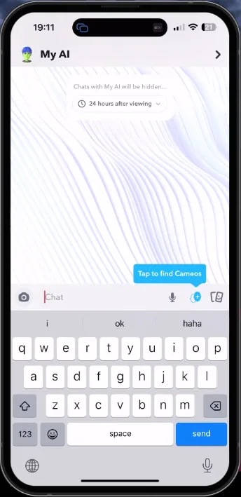 snapchat My AI