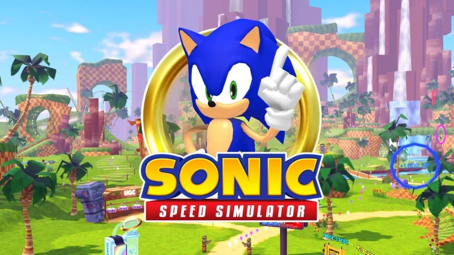 Sonic Speed Simulator Title Screen