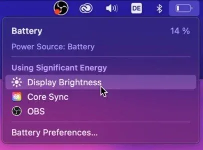 Disable low-power mode