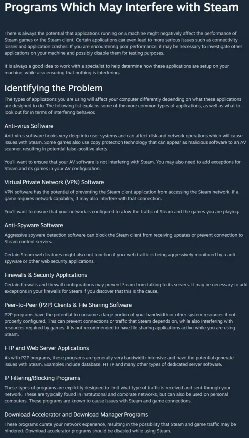 Preview this list with all of the programs and processes which may interfere with…