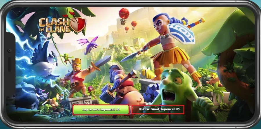 Log into your Supercell account to troubleshoot login problems