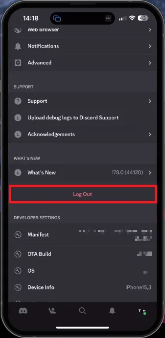 discord user settings
