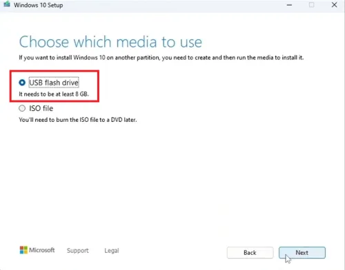 windows 10 setup
