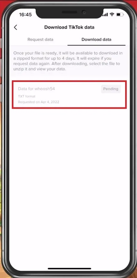 Locate the seen videos in your downloaded data