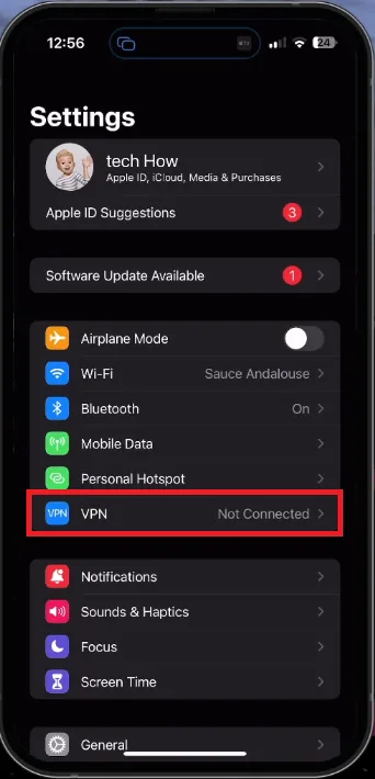 disable your vpn