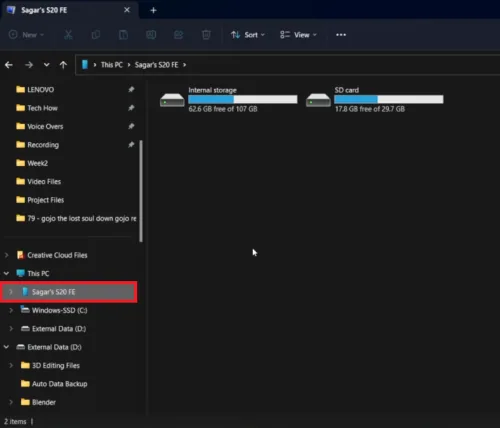 connect to pc