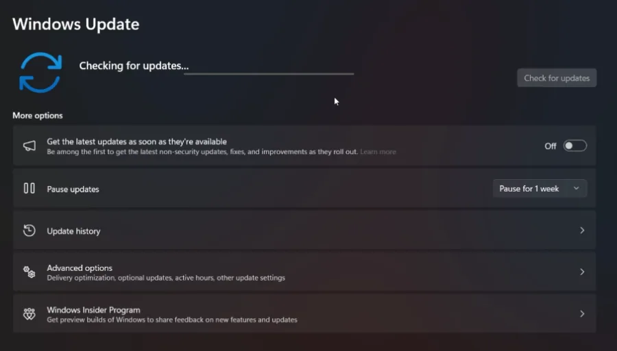 windows update