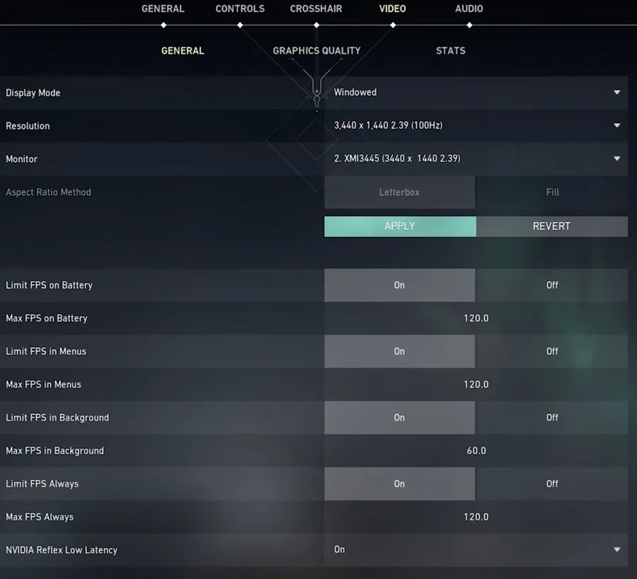 Optimize the General Video Settings