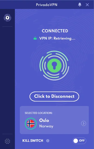 connect to different country