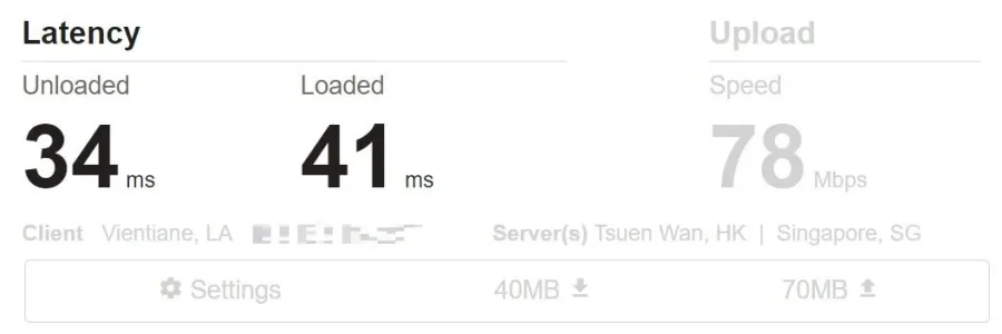 Test Internet Connection