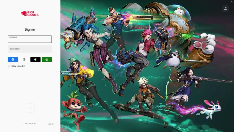 Close Riot Games launcher