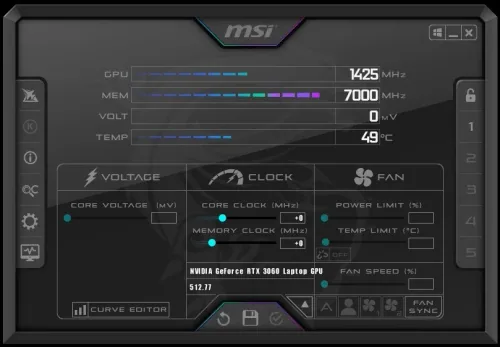 MSI Afterburner