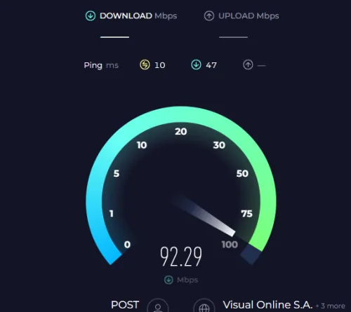 test internet speed