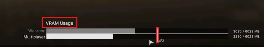 VRAM Usage Indicator