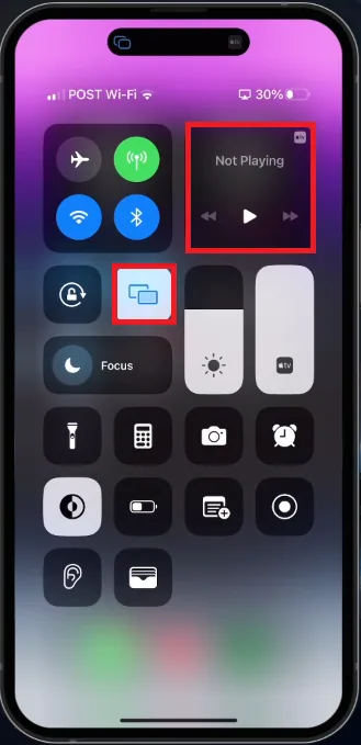 disable Apple AirPlay and screen mirroring