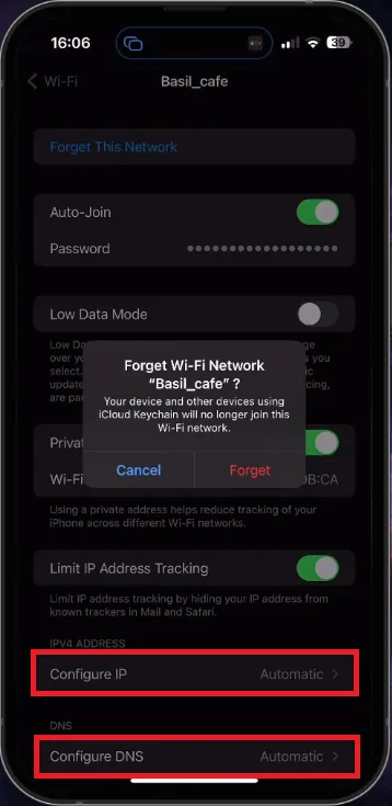 ip configuration settings