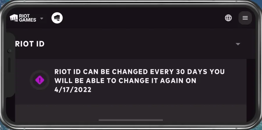After changing your username, select Save Changes