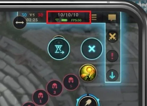 Wild Rift > Top-Right Menu