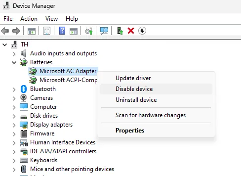 windows device manager