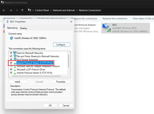 enable IPv4