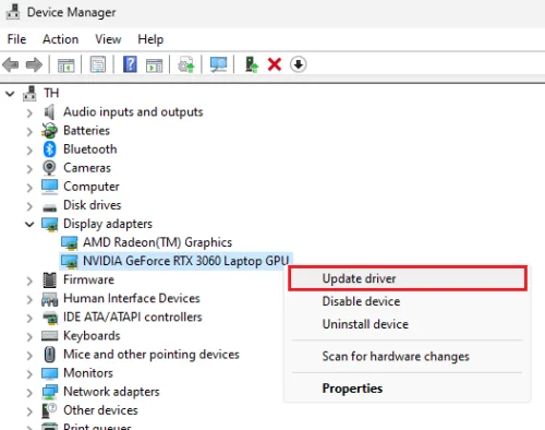 update gpu driver
