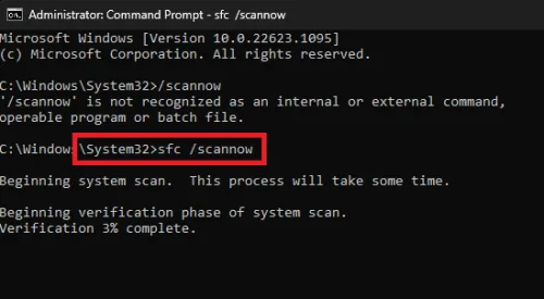 command prompt scan system