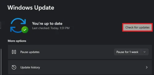 windows update settings
