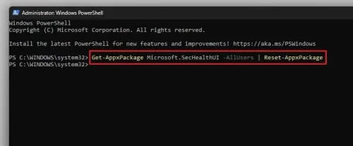 Windows PowerShell
