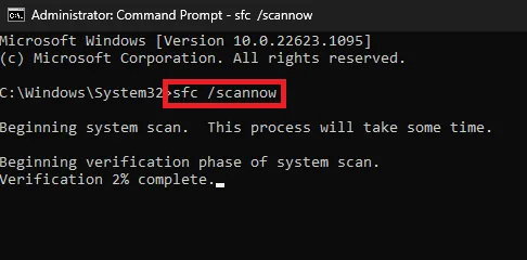 scan pc for corrupted files