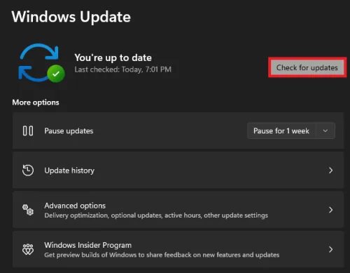 windows update