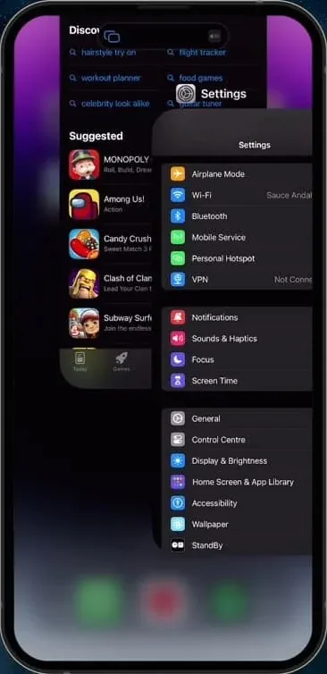 close background apps