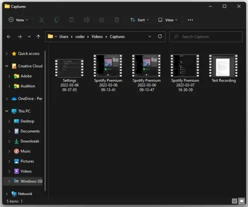 Preview all captures