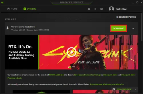 download GPU driver